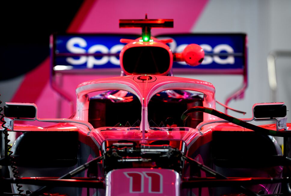 Así luce el auto del ‘Checo’ Pérez