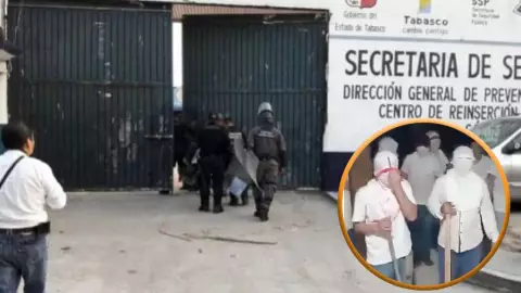 Motín en Cereso “Las Palmas” de Tabasco