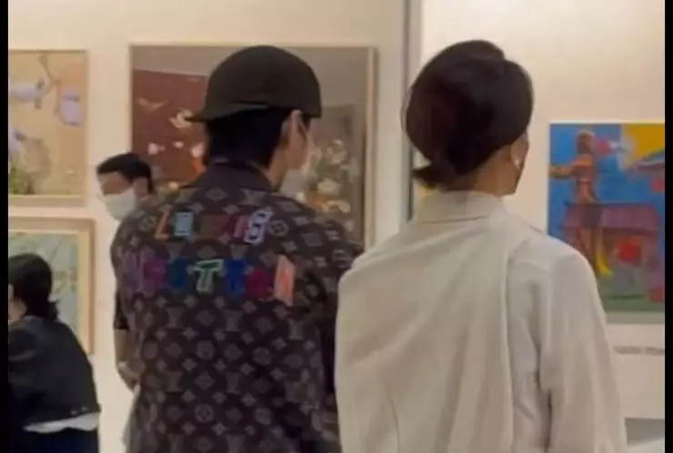 “V”, integrante de BTS