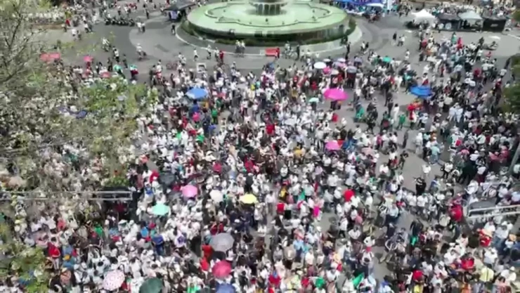 Marcha por la Resistencia en CDMX