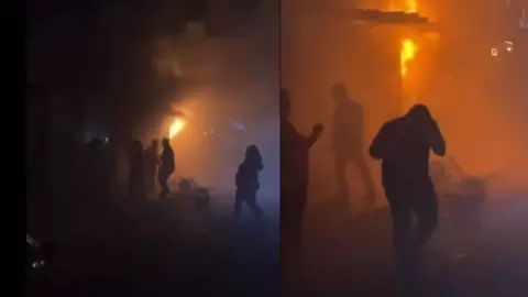 Mueren 11 en incendio provocado en bar de Sonora