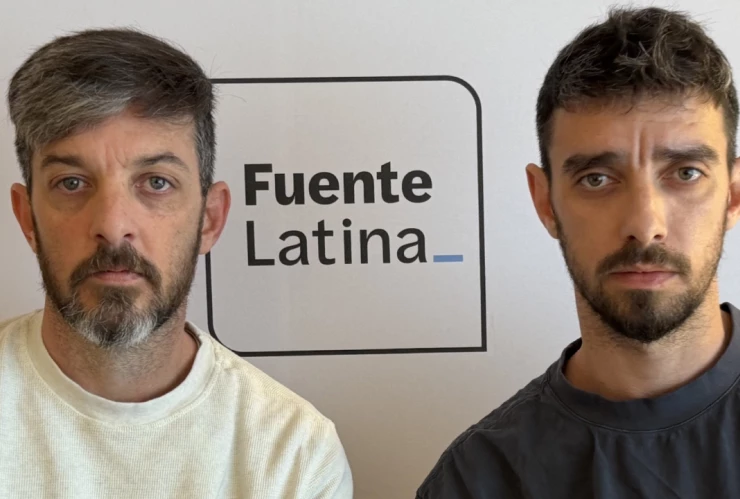 Ariel y David Cuño durante su entrevista en México 