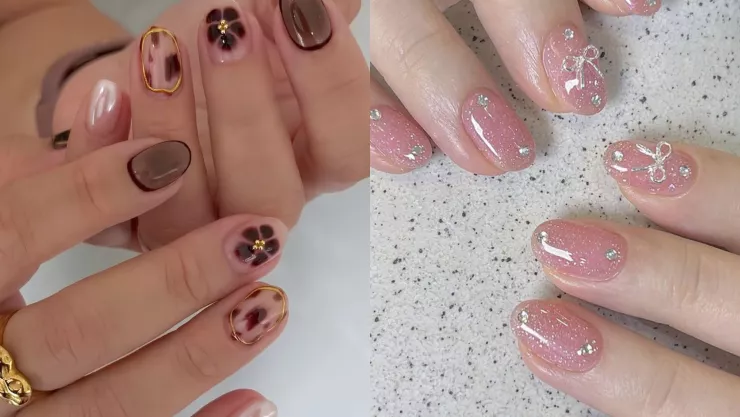 7 diseños de uñas cortas elegantes para abril 2026