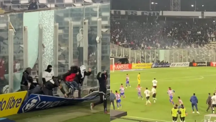 ¡FUERTES IMÁGENES! Así se vivió la avalancha desde el estadio que dejó a dos personas sin vida entre Colo Colo vs Fortaleza