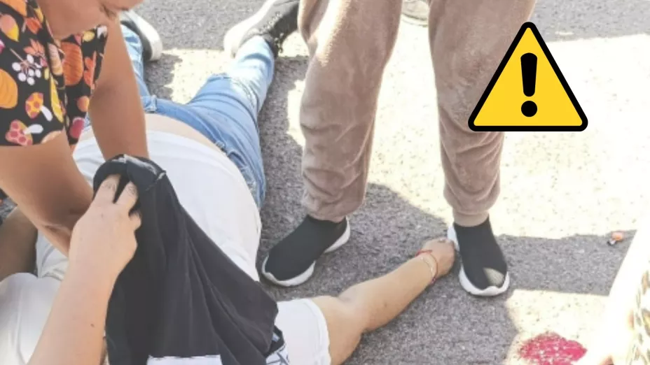 Muere mujer de 40 años en Aguascalientes en vía pública tras caer al ir caminando. Esto se sabe