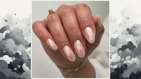 Durazno con efecto “glazed” perlado