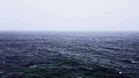 Paisaje de mar abierto en Ensenada