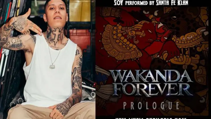 Santa Fe Klan será parte de la banda sonora de “Black Panther: Wakanda Forever”.-