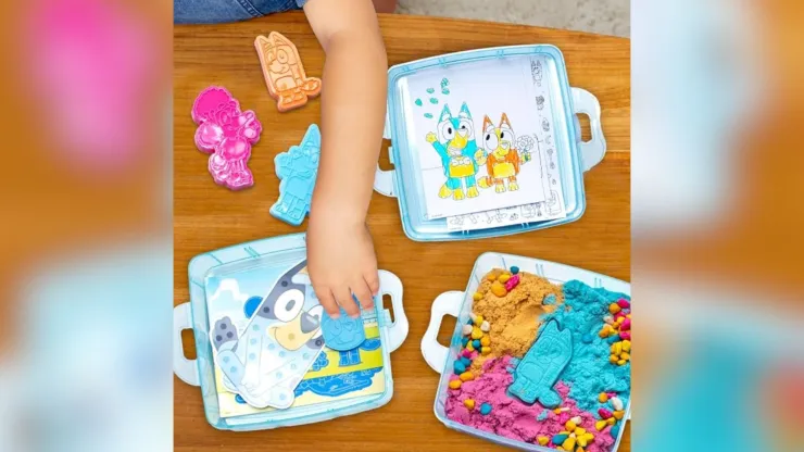 juguetes de bluey para bebés 1-3 años motricidad fina