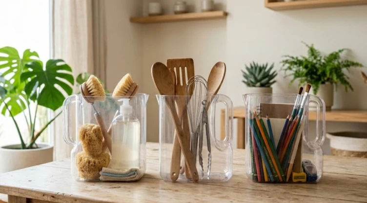 Reciclar bidones de jugo 3 ideas útiles para organizar tu casa