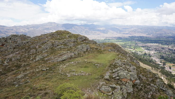 Plaza circular de Cajamarca, Perú