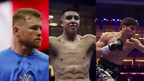 Canelo Álvarez, Jaime Munguía y Marco Verde