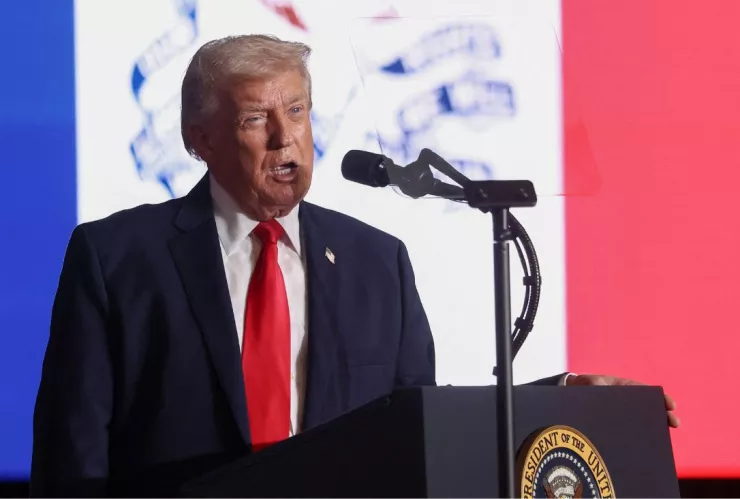 Donald Trump anuncia que tropas de EUA se dirigen a Irán