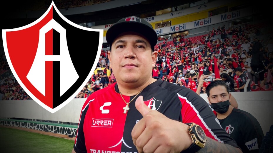 Eddy Reynoso aficionado del Atlas