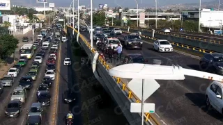 Accidente bulevar Morelos León hoy 24 noviembre