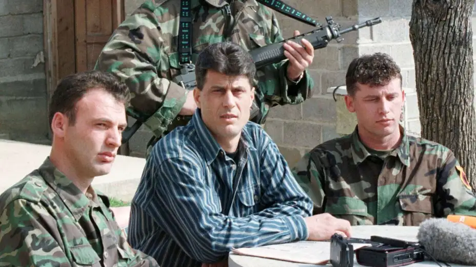 Hashim Thaci, líder del Ejército de Liberación de Kosovo en 1999.