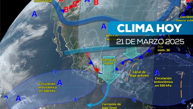 Clima hoy 21 de marzo en todo el país