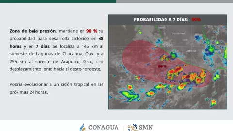 ¡Alerta! Ciclón ‘Mario’ está a punto de formarse en las próximas horas: Ubicación EXACTA y estados en la mira hoy, 11 de septiembre