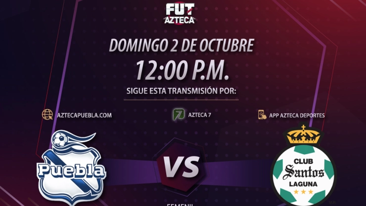 club puebla femenil vs Santos