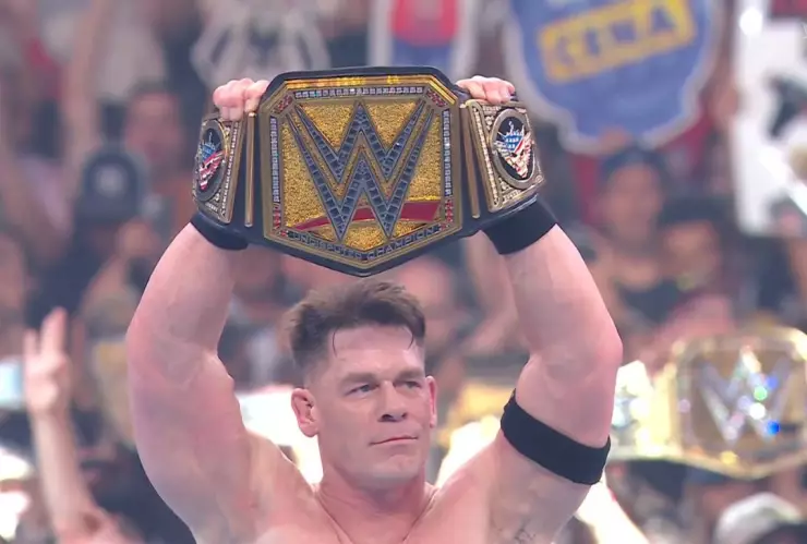 John Cena gana en Wrestlemania 41