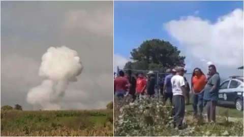 Explota polvorin Ozumba Edomex heridos