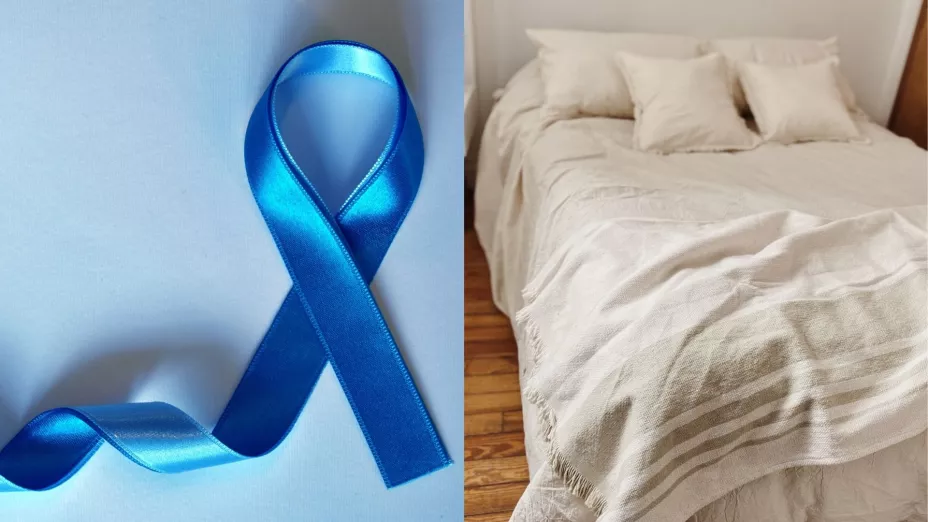 ¿Una cinta azul en tu cama? La poderosa razón por la que no puede faltar