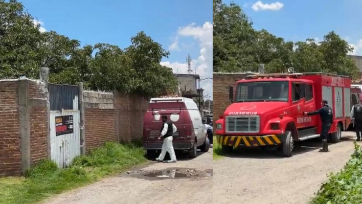 cuerpo en cisterna en Zinacantepec, Edomex