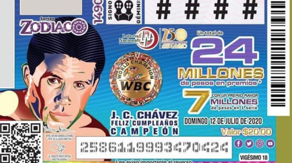 Billete Julio César Chávez