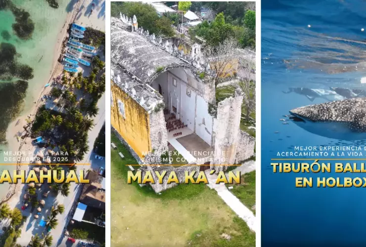 ¡A votar! 7 Destinos del Caribe Mexicano están nominados a “Lo Mejor de México 2025”
