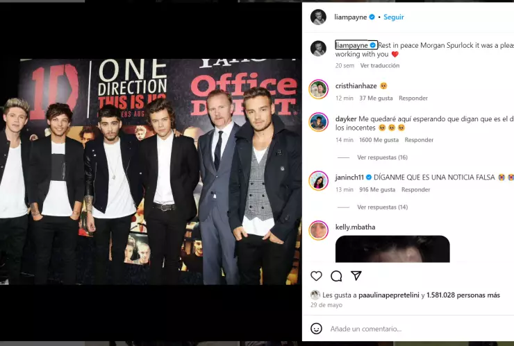 LIAM PAYNE INSTAGRAM