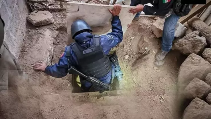 Túnel de huachicol en Hidalgo