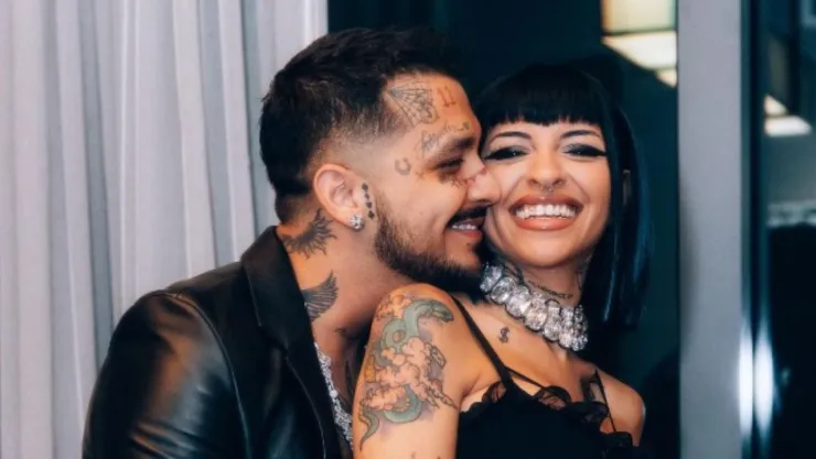 Cazzu y Christian Nodal