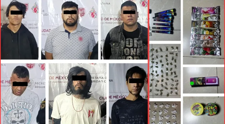 Cae grupo de la Unión Tepito que fabricaba dulces con droga para menores de edad