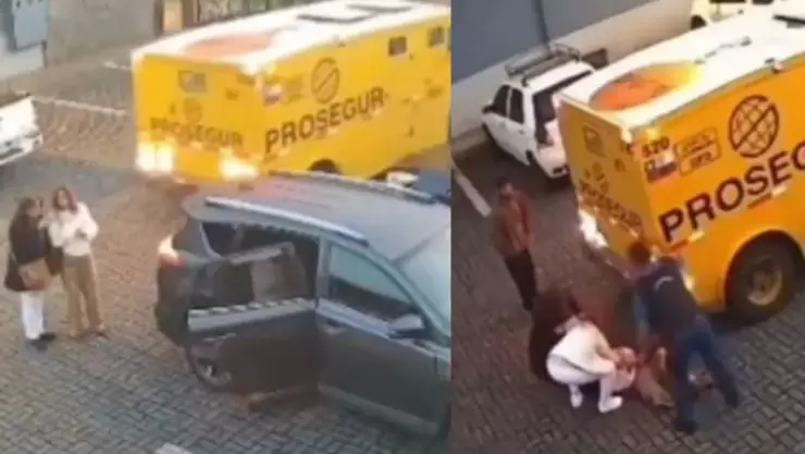 Camion atropelló a dos mujeres