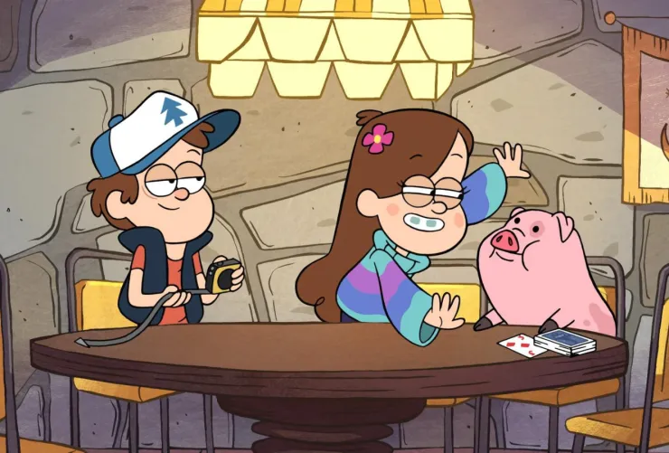 El cerdito viajero del tiempo- Gravity Falls