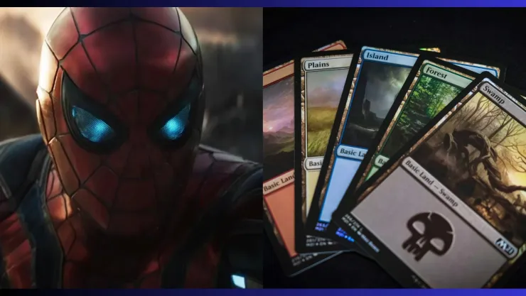 caos por las cartas de Magic the spiderman