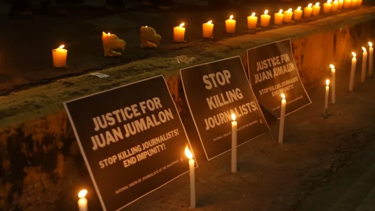 Mata a locutor en Filipinas