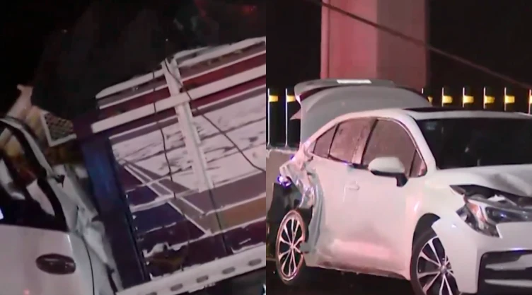 Aparatoso accidente en la autopista México-Toluca provoca carambola de 8 coches y cierre de casi 3 horas