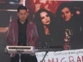 Gran ambiente se vivió durante la presentación.