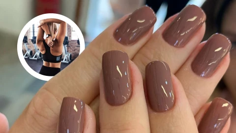 3 diseños de uñas para mujeres que van al gimnasio