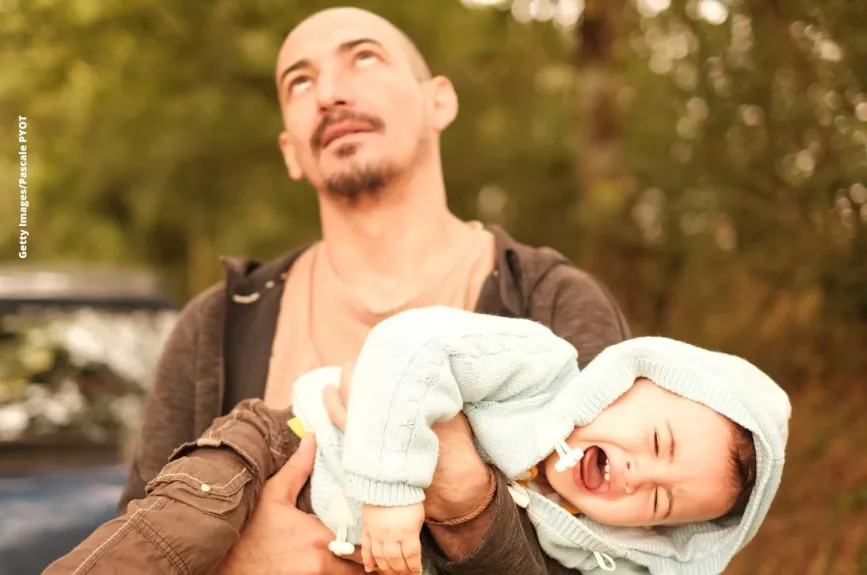No le gustan mucho los bebés.