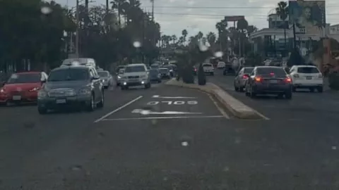 Así se vieron las lluvias en Tijuana hoy sábado 25 de enero de 2025 (FOTOS)