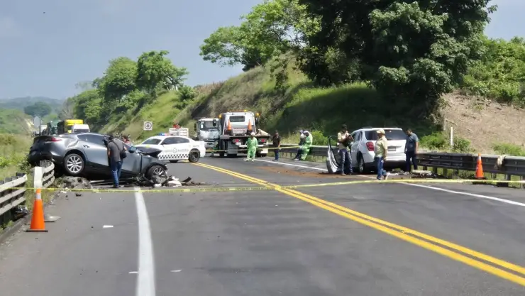 ¡Cierre total! Accidente en autopista Totomoxtle-Tihuatlán deja 5 muertos