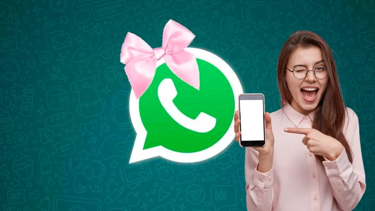 Moda “Coquette” en WhatsApp