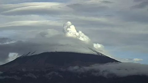 volcán Popocatépetl