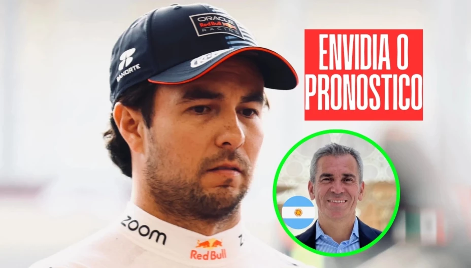 Se dio cuenta que estaba equivocado: Periodista argentino que criticó a Checo Pérez ahora lo defiende