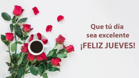 Imágenes de Buenos Días y Feliz Jueves para WhatsApp