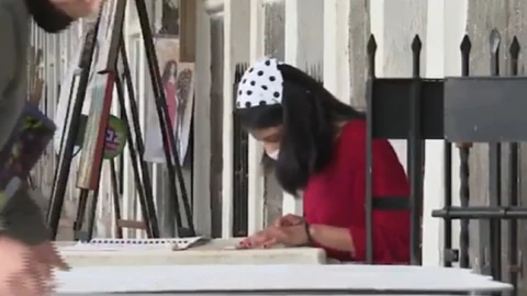 pinturas del barrio del artista