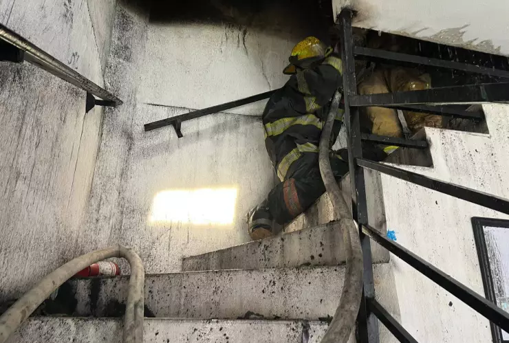 Incendio casa Tuxtla