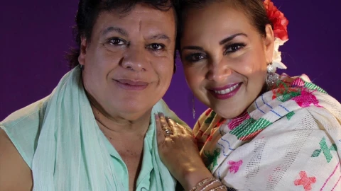 Juan Gabriel y Aida Cuevas